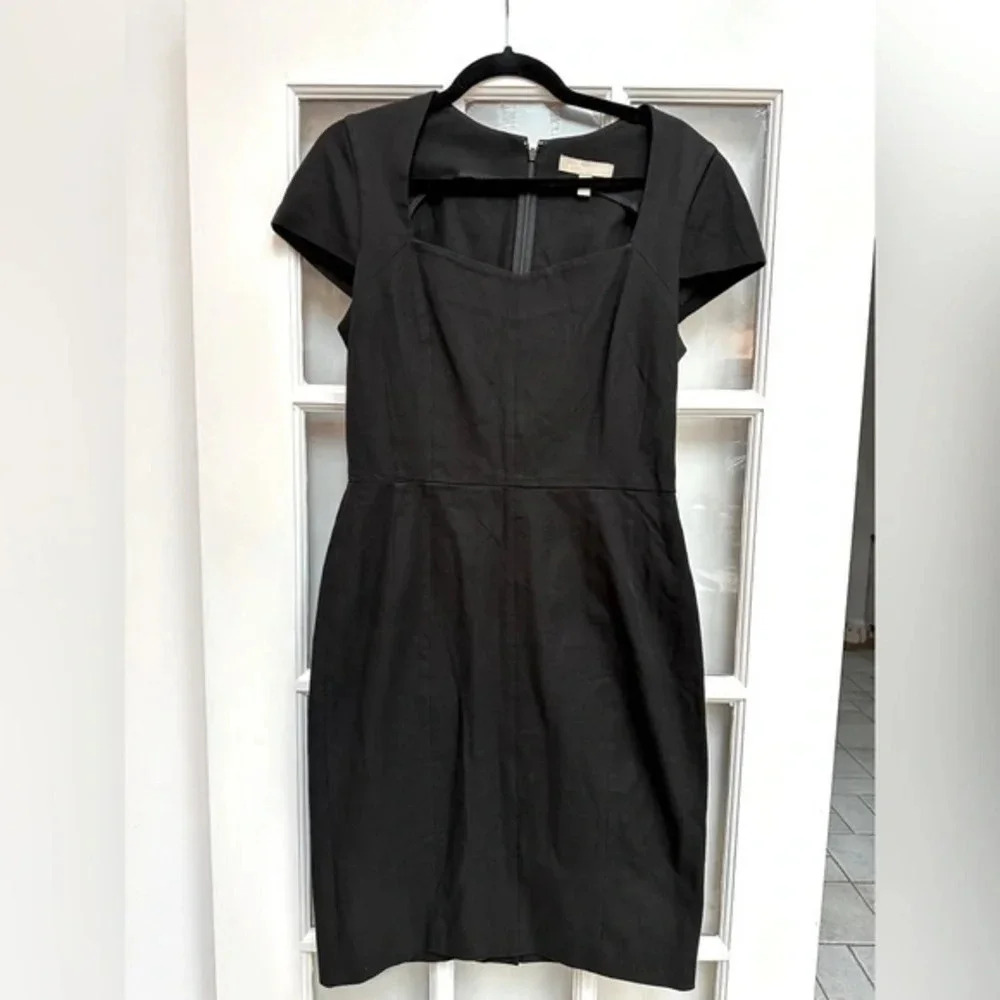 Vintage Banana Republic Y2K Black Classic Chic Timeless Cocktail Dress Size 10 M